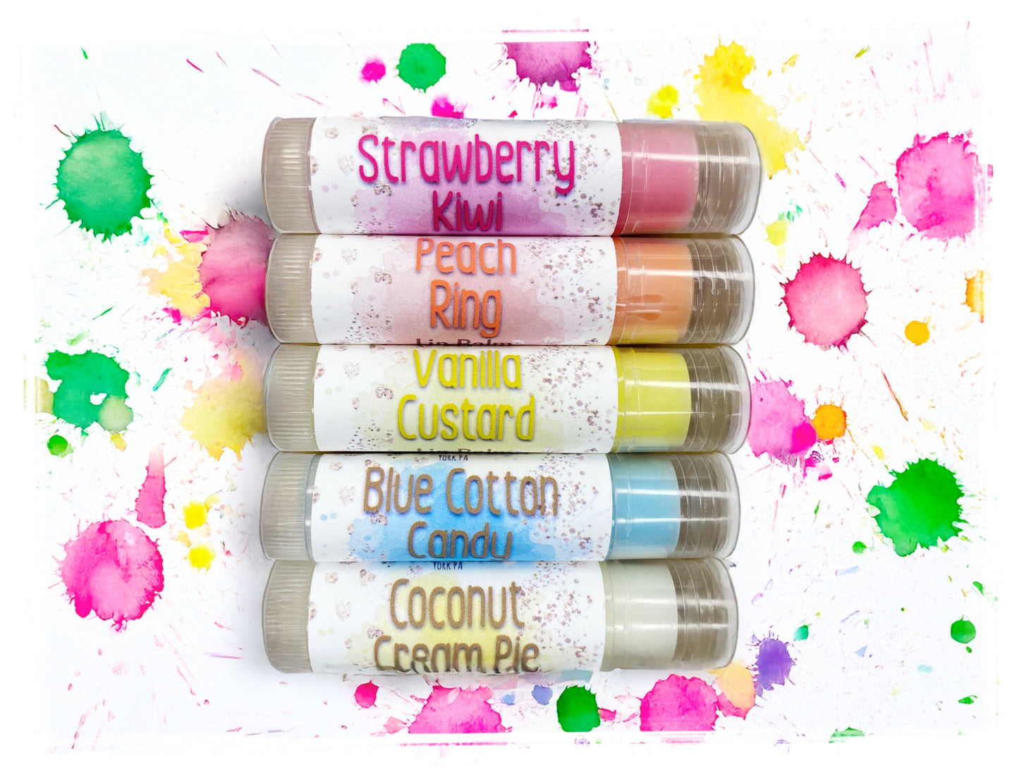 Spring Sweetened Lip Balms