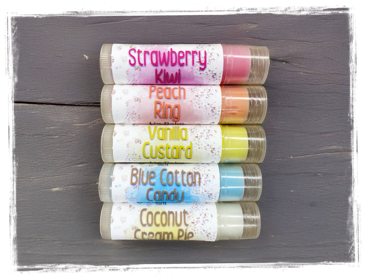 Spring Sweetened Lip Balms
