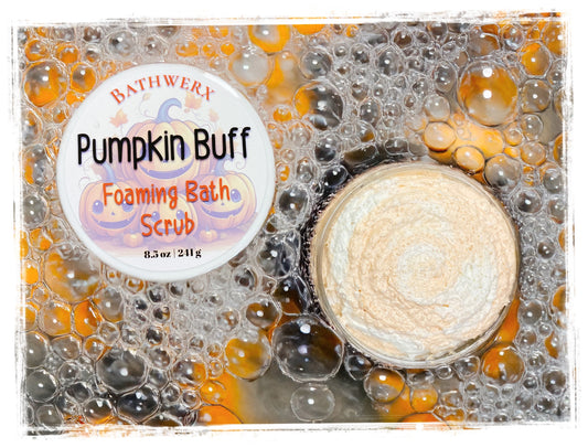 Pumpkin Buff Foaming Bath Scrub