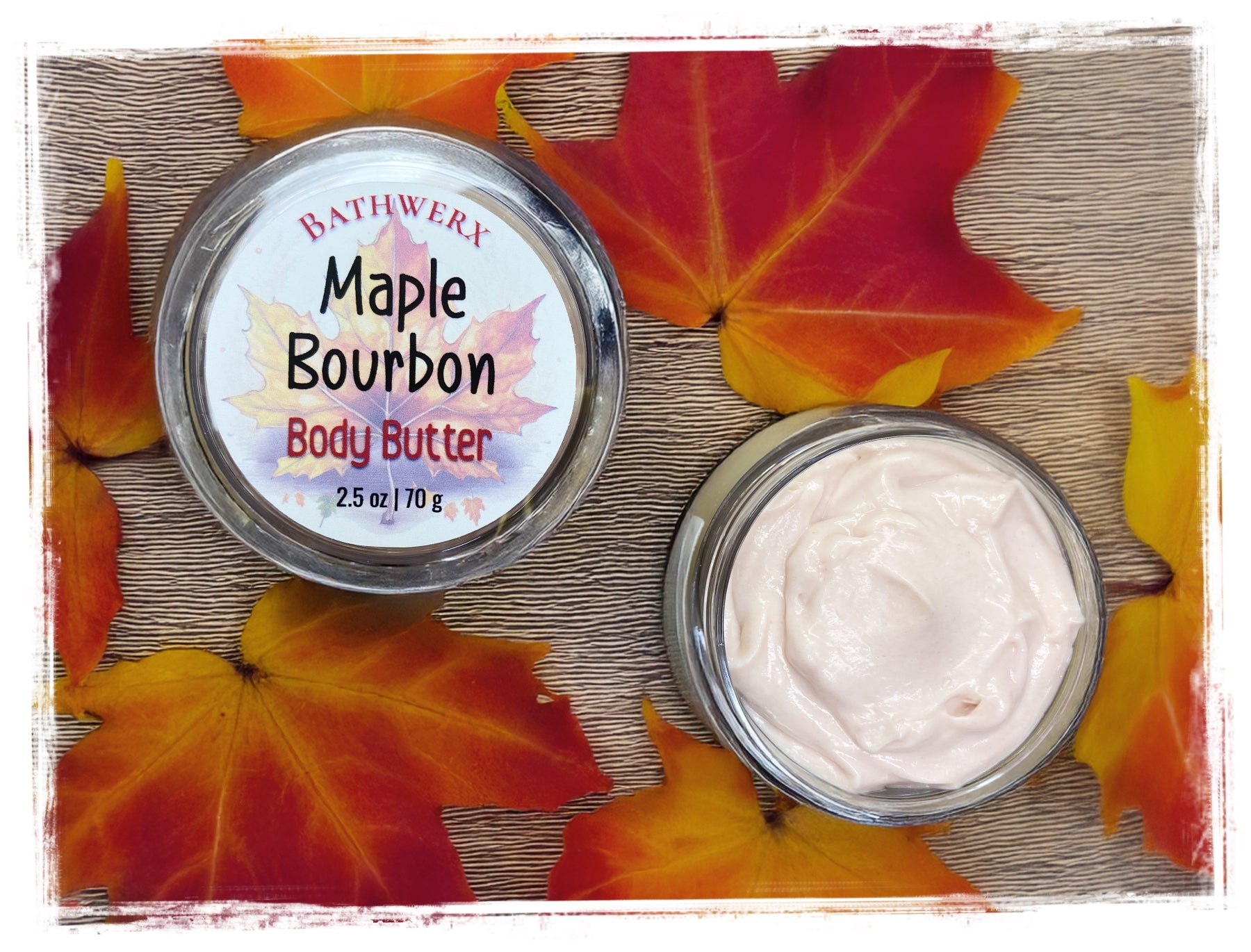 Maple Bourbon Body Butter - Fall Moisturizer