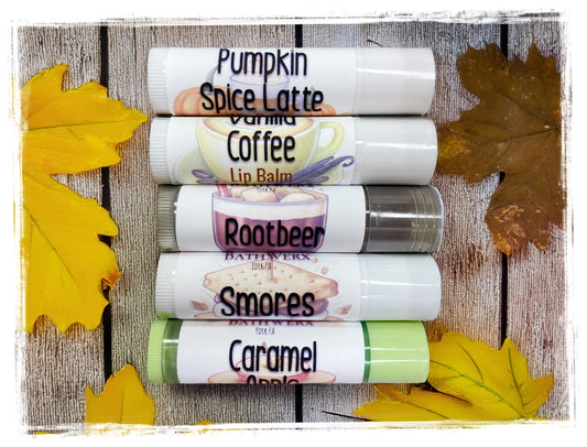 Fall Flavored Lip Balm | Sweetened, Moisturizing Lip Care for Soft Lips