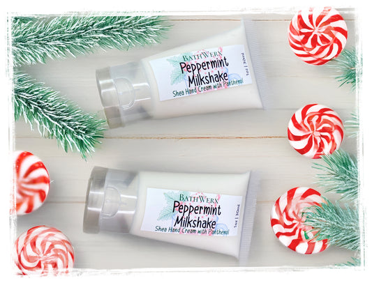 Holiday Shea Butter Hand Cream | Soothing Moisturizer with Panthenol, Allantoin & Colloidal Oatmeal
