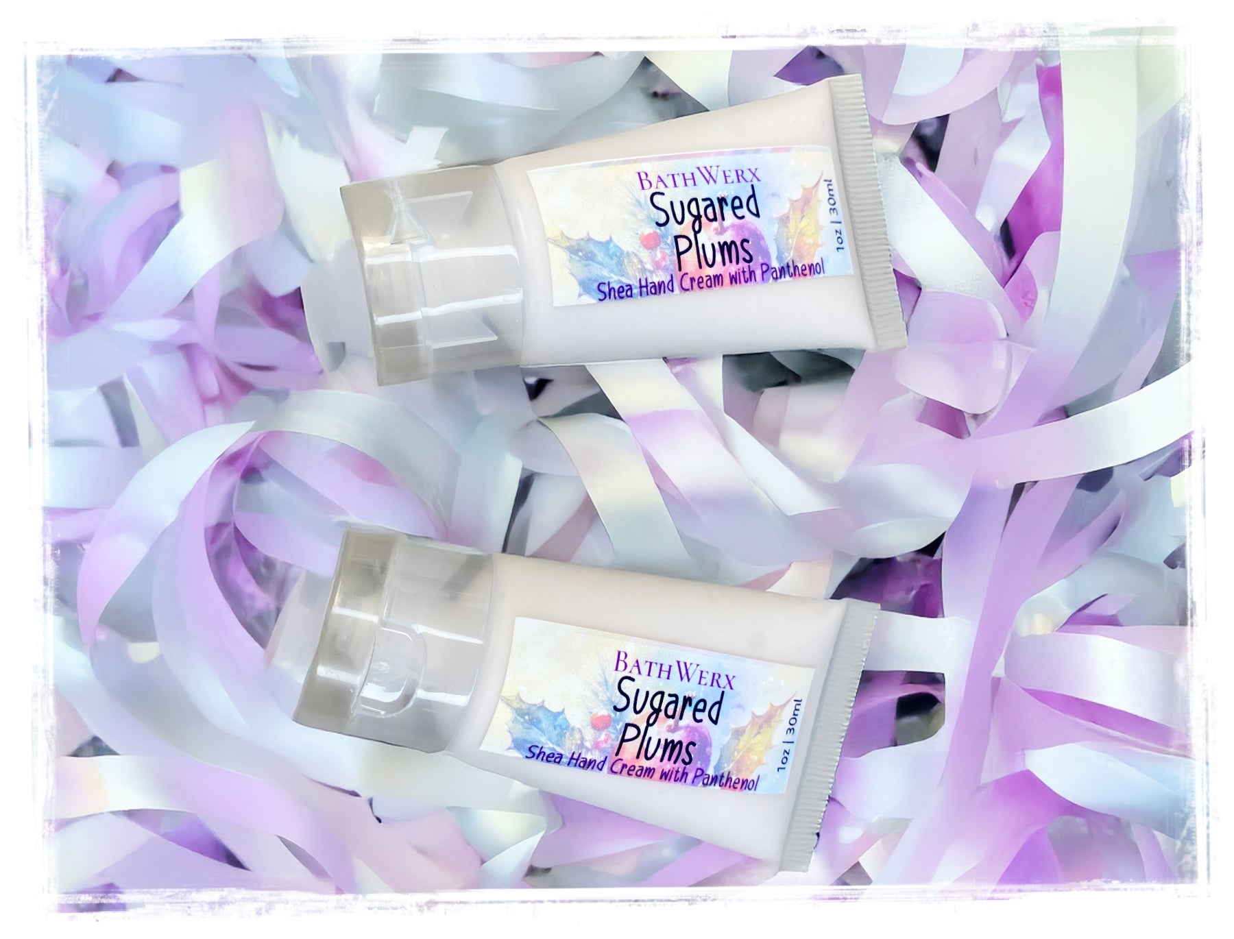 Holiday Shea Butter Hand Cream | Soothing Moisturizer with Panthenol, Allantoin & Colloidal Oatmeal