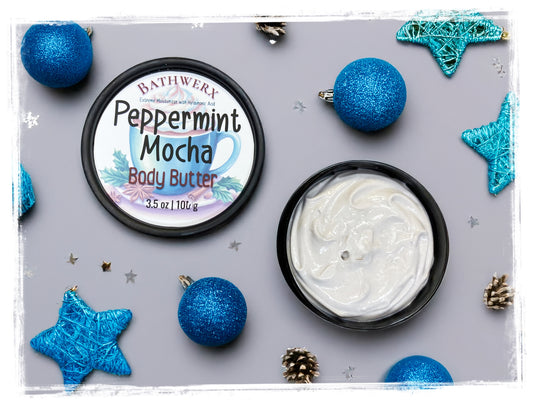 Peppermint Mocha Body Butter - Extreme Moisturizer