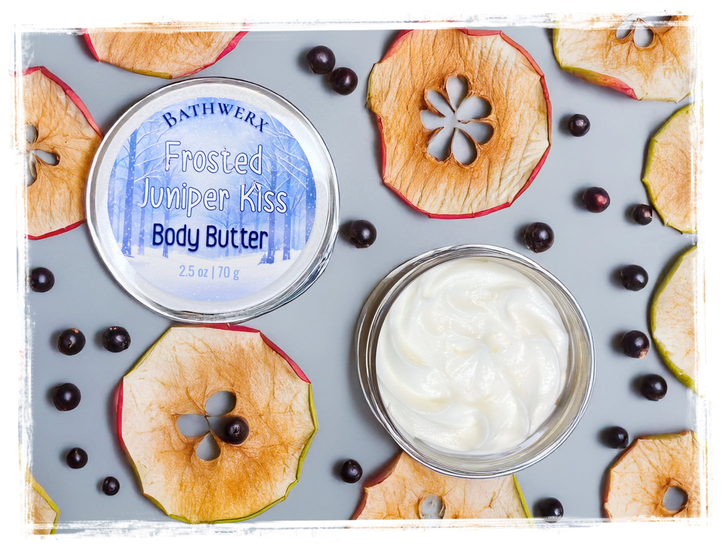 Frosted Juniper Kiss Body Butter - Winter Moisturizer