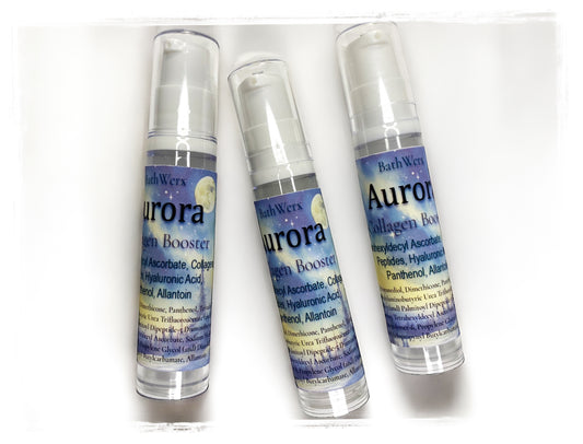 Aurora Collagen Boosting Peptide Serum premium face serum for collagen production and skin smoothing