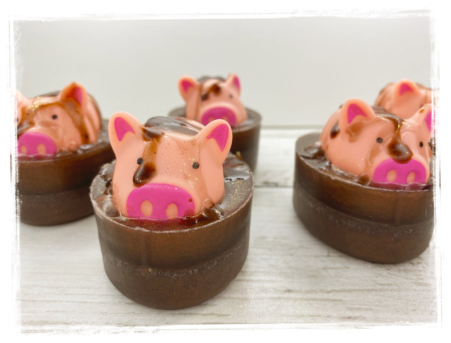 Chocolate Piglet Soaps