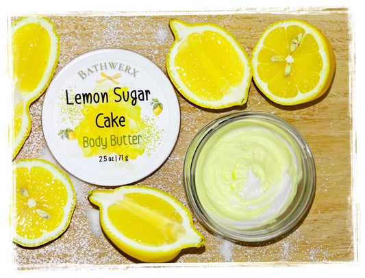 Lemon Sugar Cake Body Butter