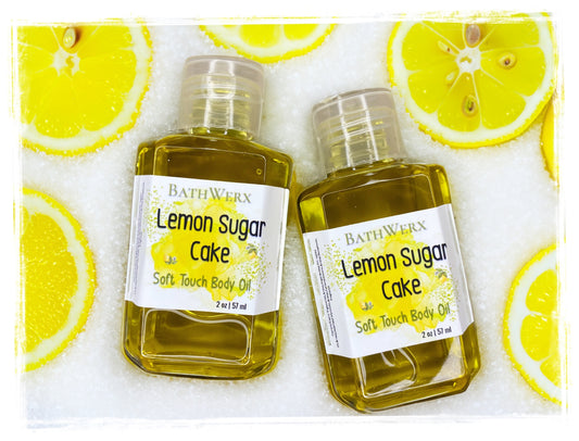 Soft Touch Body Oil Lemon Sugar Cake