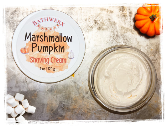 Marshmallow Pumpkin Whipped Shaving Cream