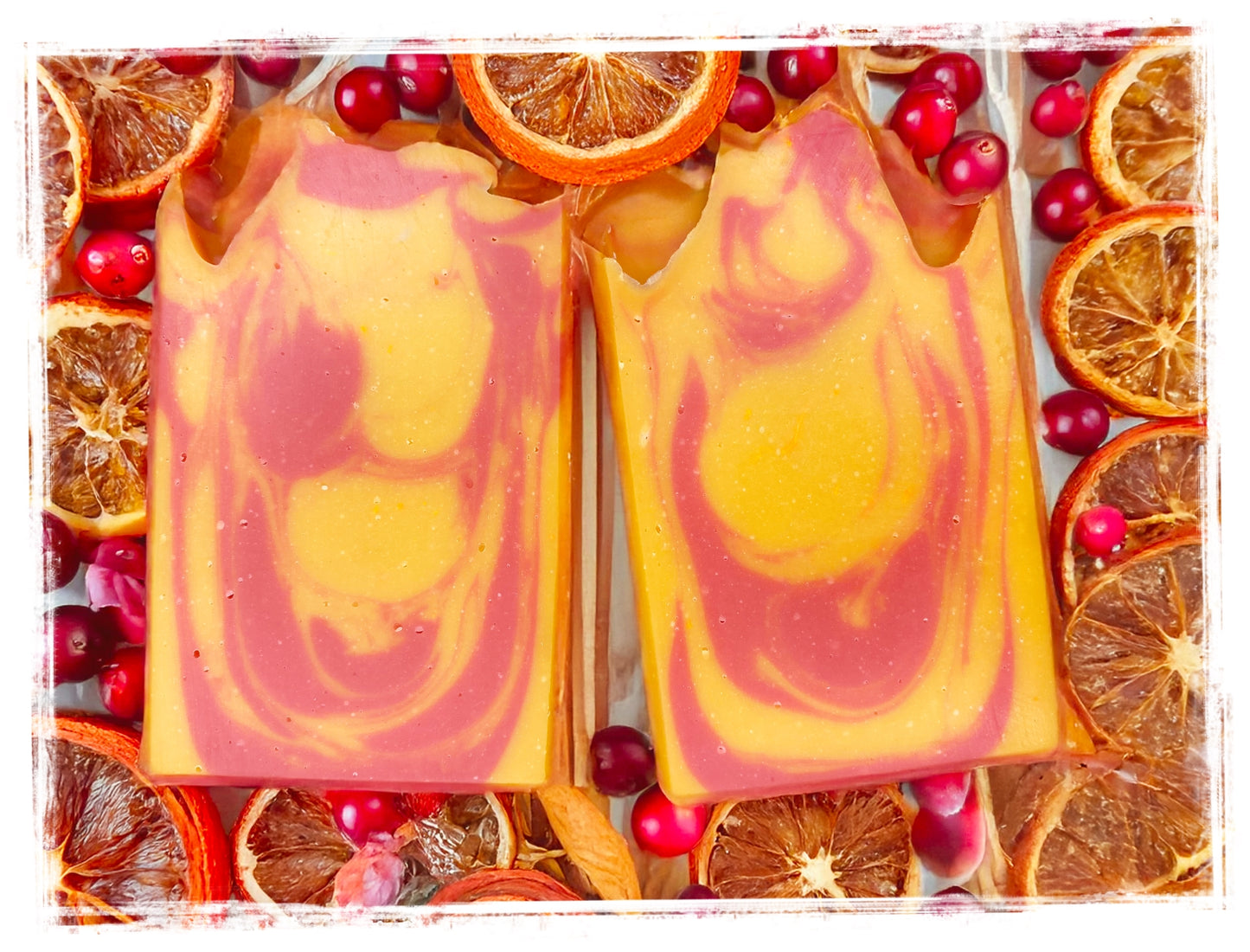 Cranberry Orange Artisan Soap