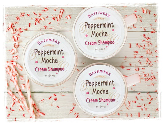 Peppermint Mocha Cream Shampoo