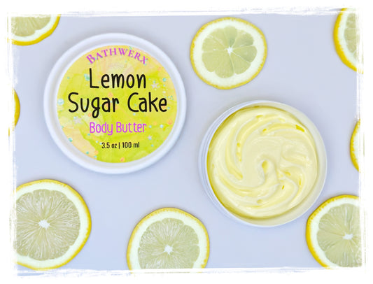 Lemon Sugar Cake Body Butter