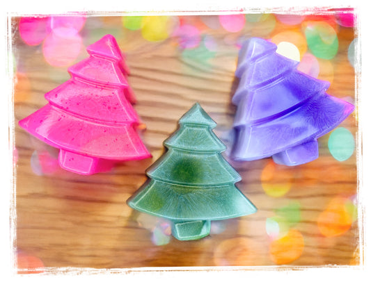 Holiday Soap Trees