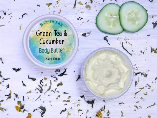 Green Tea & Cucumber Body Butter