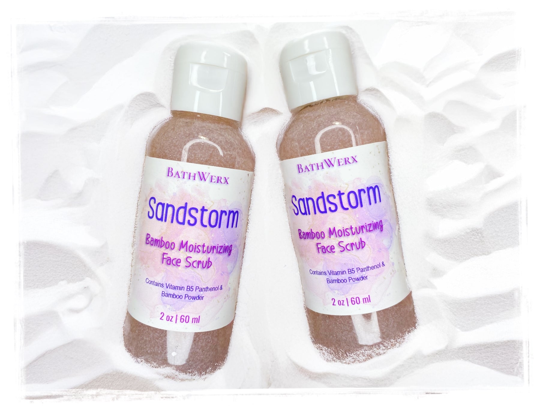 Sandstorm Bamboo Facial Scrub with Panthenol