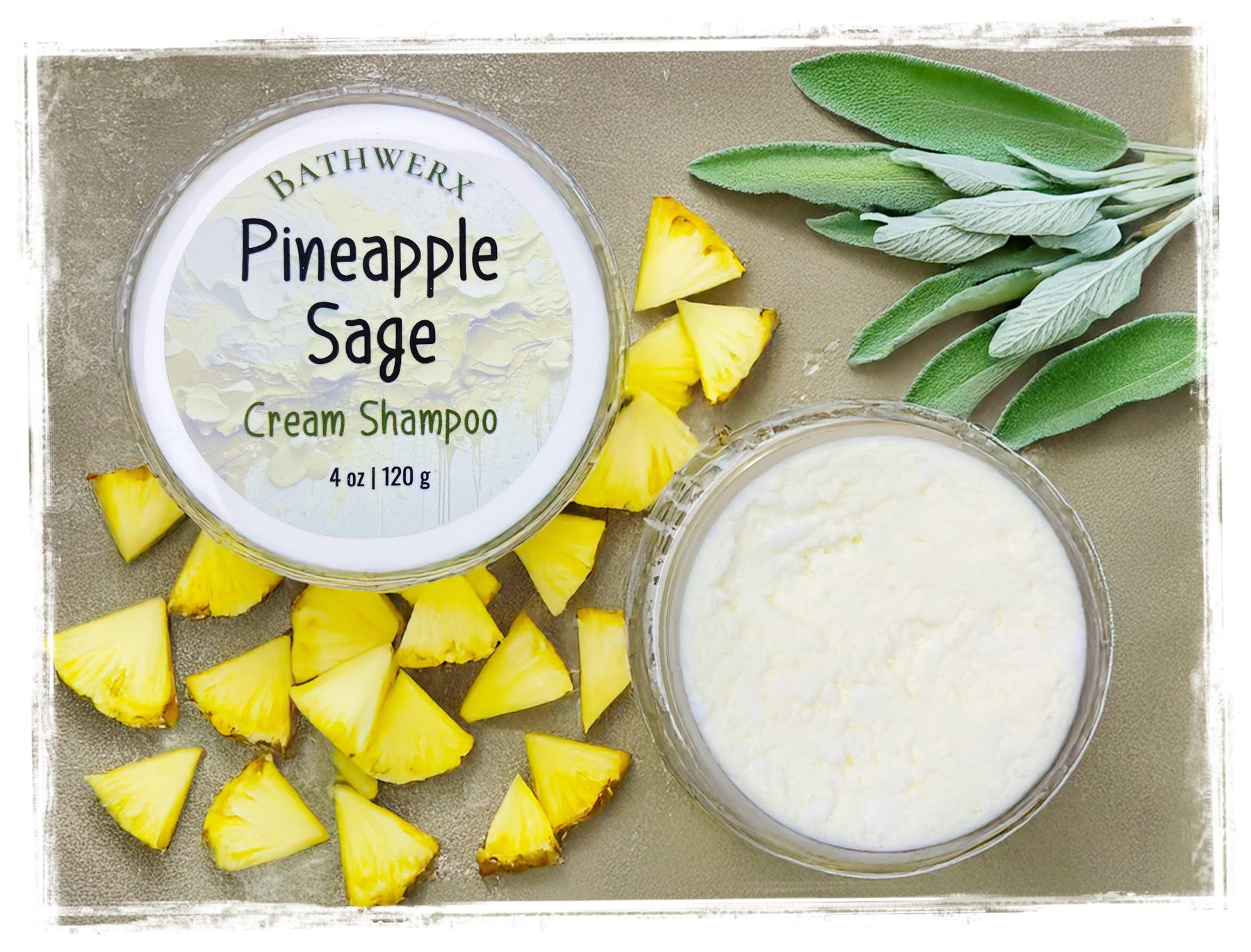 Pineapple Sage Cream Shampoo