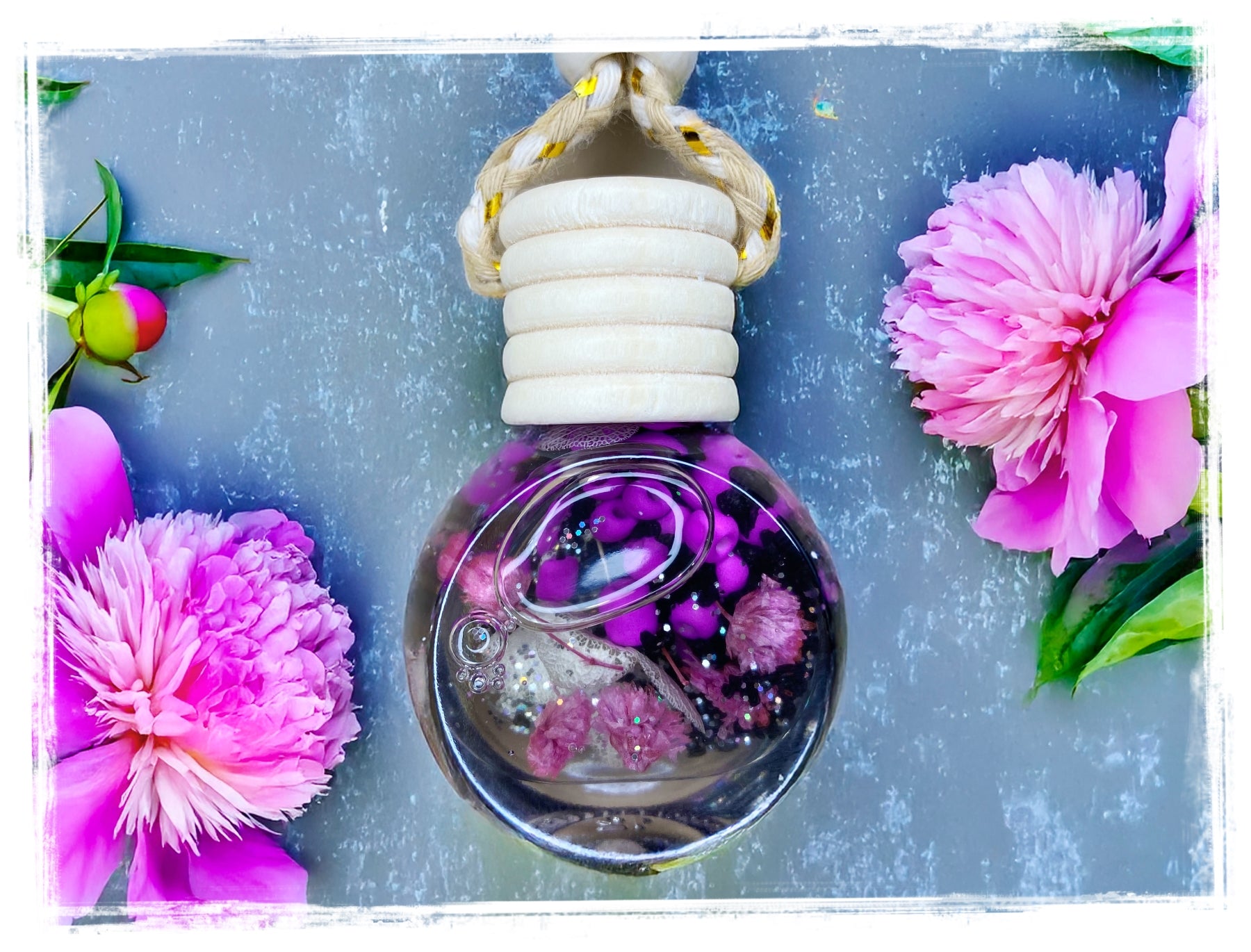 Floral Scented Car Charms