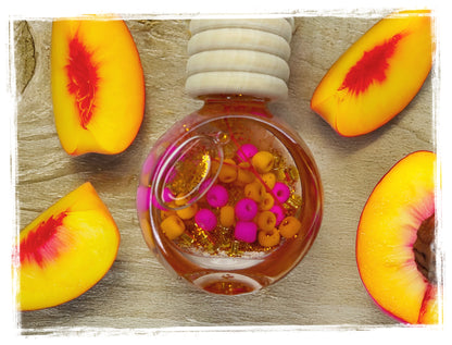 Fruit scented car charms - Georgia Peach fragrance car charm
