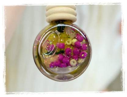 Raspberry custard fruit scented car diffuser