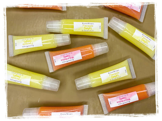 All-Natural Shimmer Lip Gloss Summer Collection