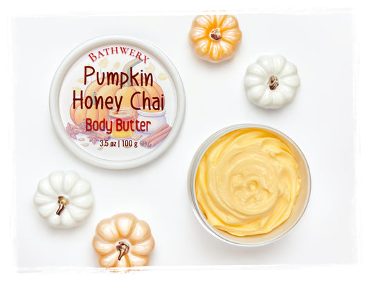 Pumpkin Honey Chai Body Butter - Fall Moisturizer