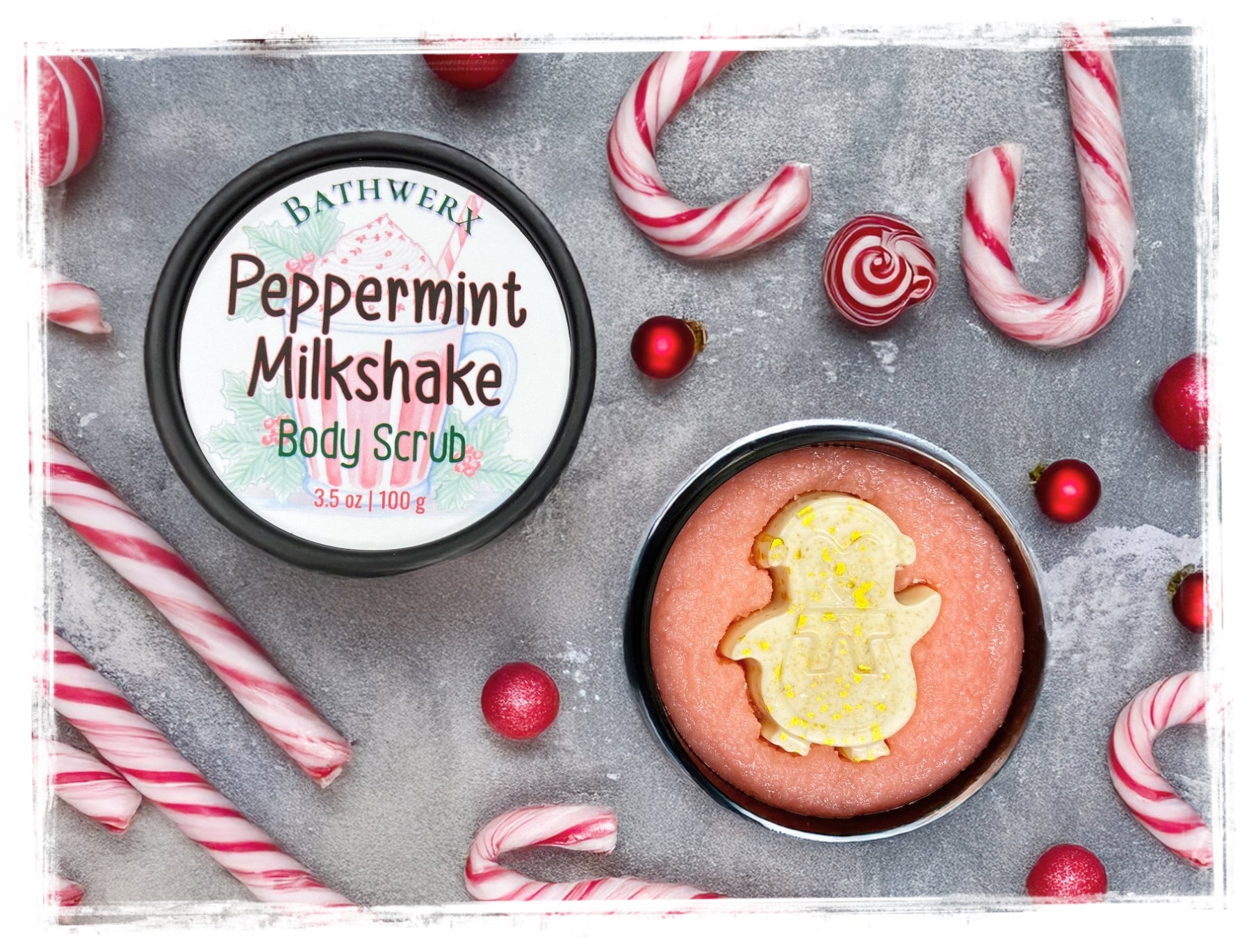 Peppermint Milkshake Body Scrub