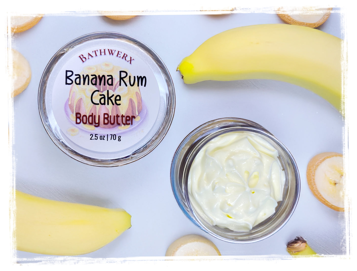 Banana Rum Cake Body Butter - Winter Moisturizer