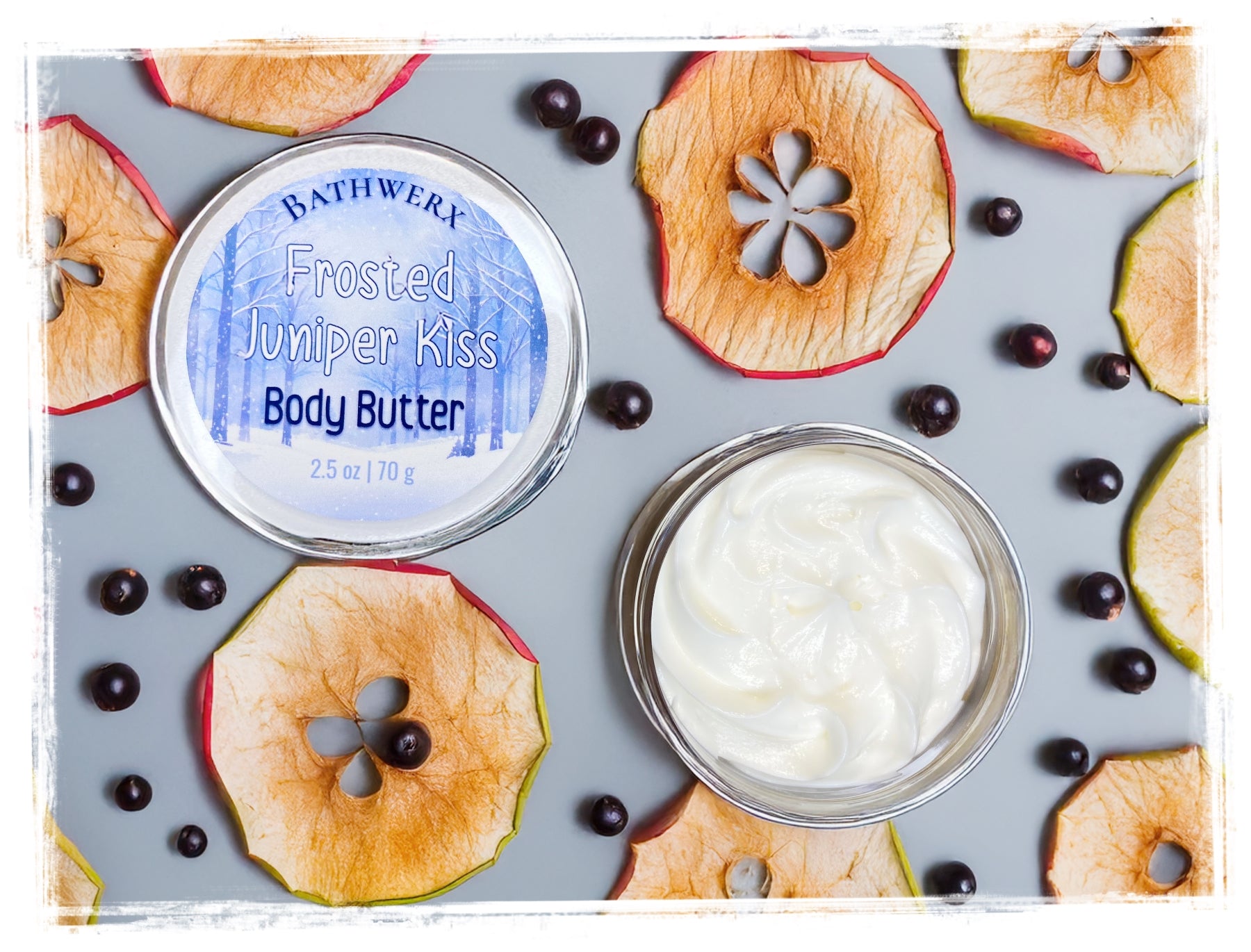 Frosted Juniper Kiss Body Butter - Winter Moisturizer