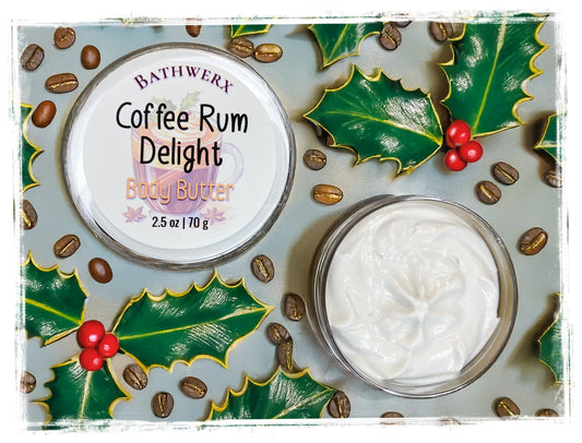 Coffee Rum Delight Body Butter - Winter Moisturizer