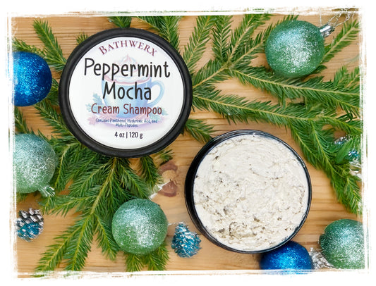 Peppermint Mocha Shampoo | Gentle Hydration & Nourishment for All Hair Types