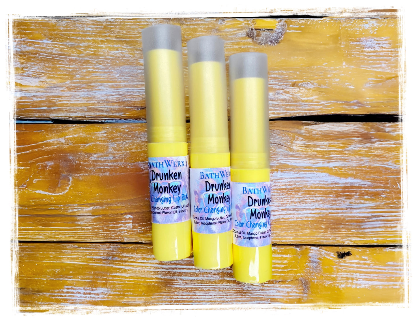 Holiday Flavored Sweetened Color-Changing Lip Balm | Moisturizing & Fun Lip Butter
