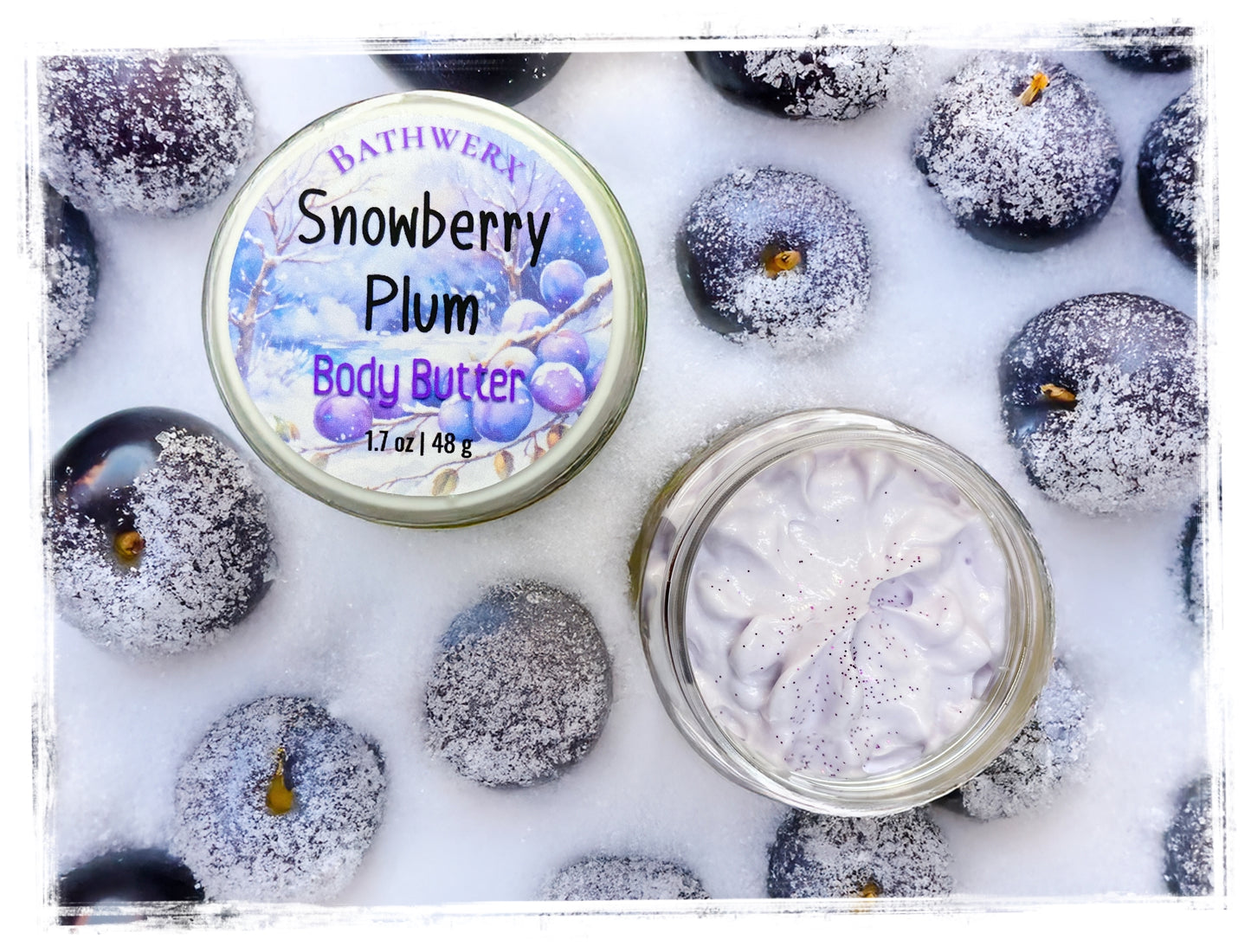 Snowberry Plum Body Butter - Winter Moisturizer