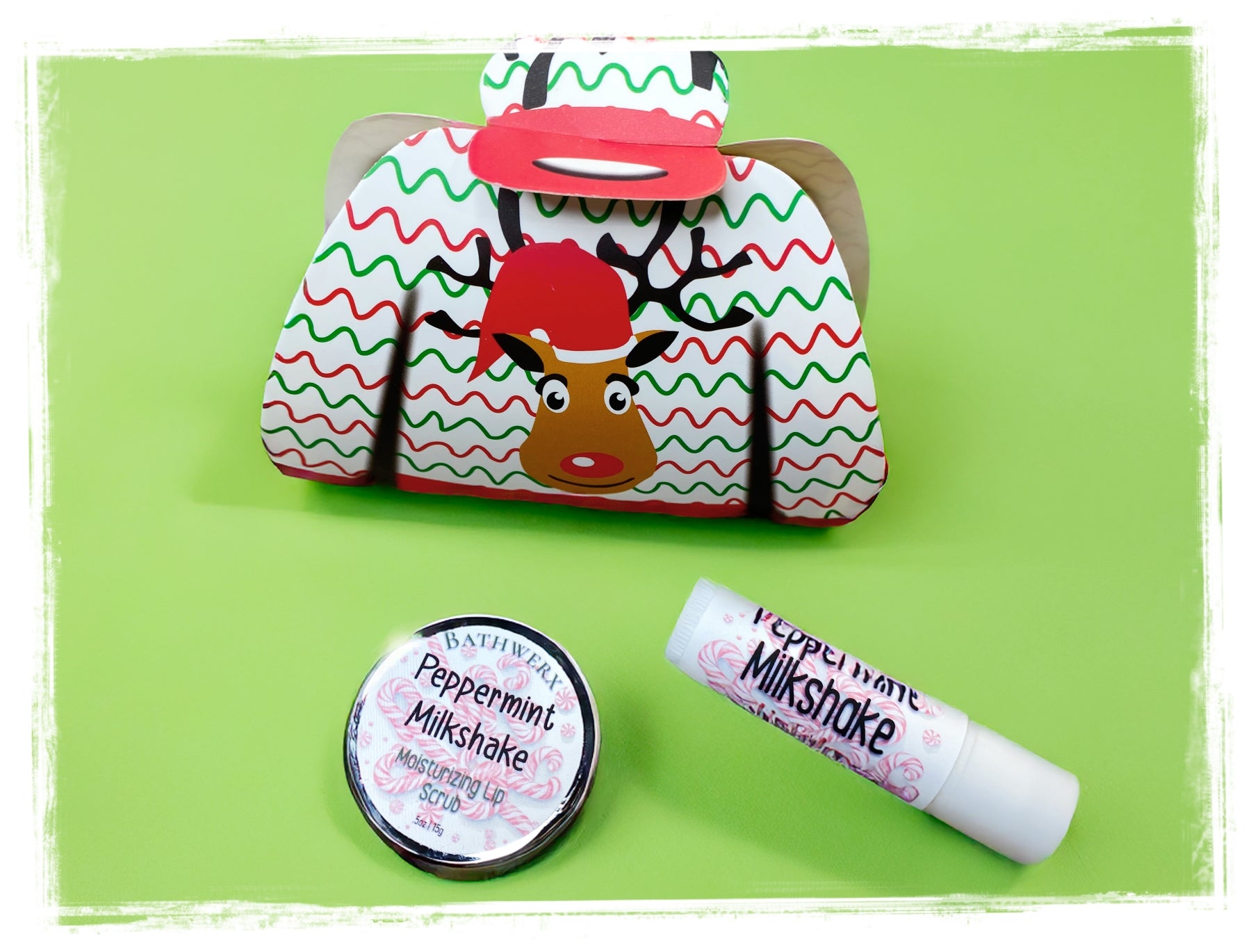 Peppermint Milkshake Lip Care Holiday Gift Set