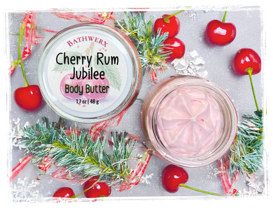 Cherry Rum Jubilee Body Butter - Winter Moisturizer