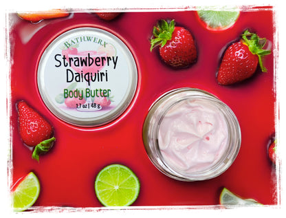 Strawberry Daiquiri Body Butter - Winter Moisturizer