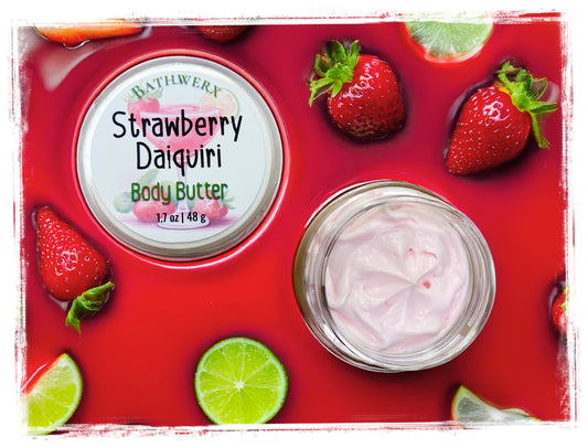 Strawberry Daiquiri Body Butter - Winter Moisturizer
