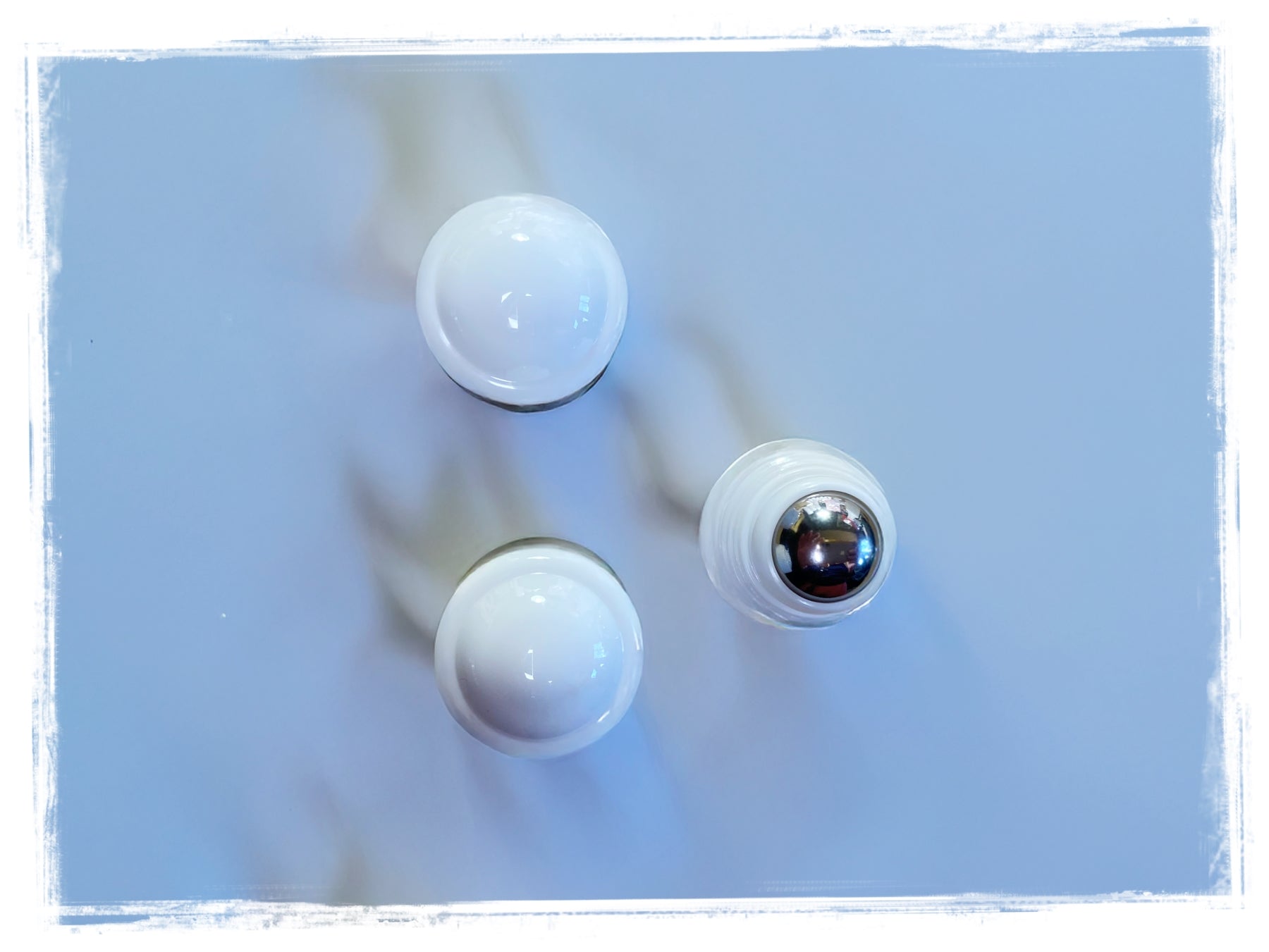 Peptide under eye serum roll-ons - brightening anti-aging treatment for tired eyes and wrinkles