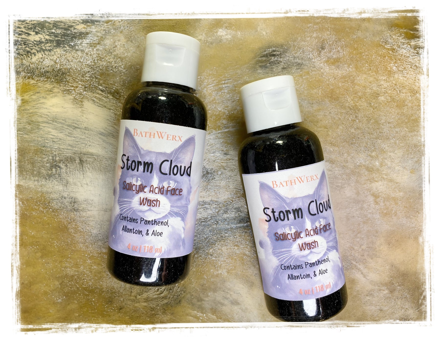 Storm Cloud charcoal and salicylic acid face wash - deep cleansing treatment for blackheads and blemishes
