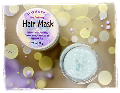 Deep Conditioning Hair Mask with Argan Oil and Cupuaçu Butter - Product detail view