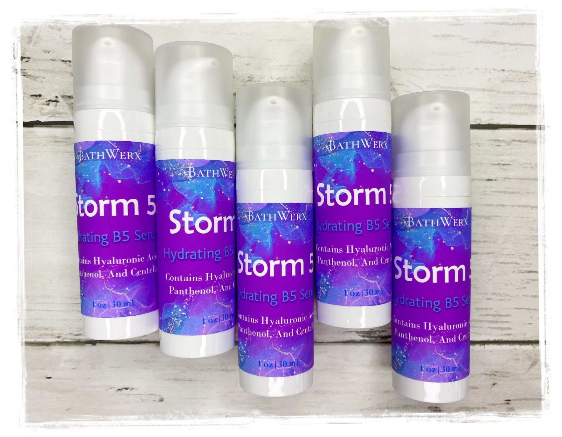 Storm 5: Hydrating B5 Serum with Hyaluronic Acid and Centella