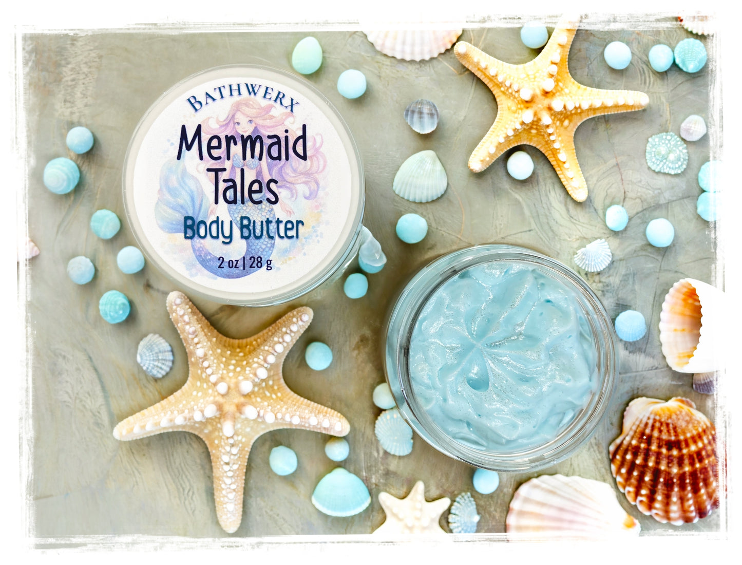 Mermaid Collection | Body Butter, Cuticle Nail Pen, Hair & Body Dry Oil & Pocket Perfume
