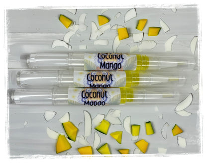 BathWerx Nail & Cuticle Repair Pen in Coconut Mango - hydrating cuticle oil treatment