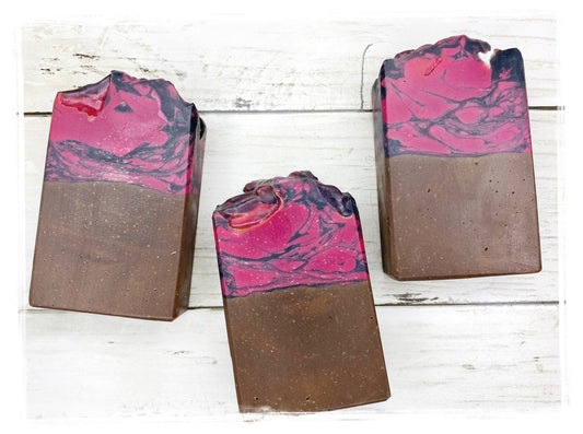 Handmade Soap: Chocolate Moonflower