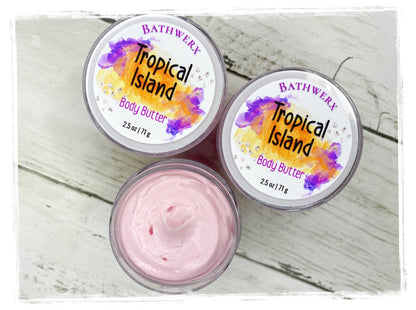 Summer Pot Shot Body Butter: Tropical Island
