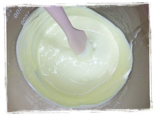 BathWerx Summer Legs Firming Cream setting up.