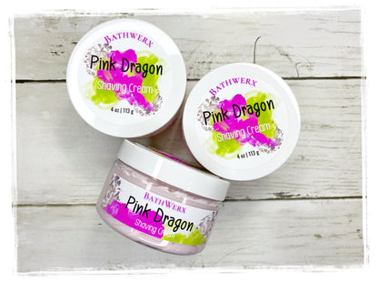 Pink Dragon Whipped Shaving Cream