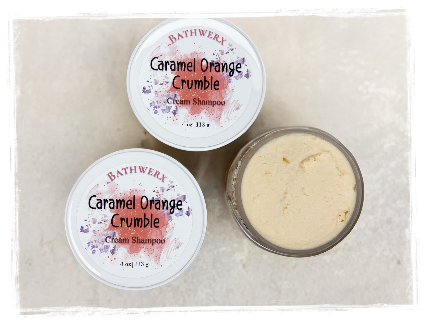 Caramel Orange Crumble Cream Shampoo