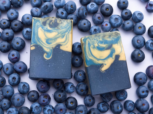 Handmade Soap: Blueberry Bread
