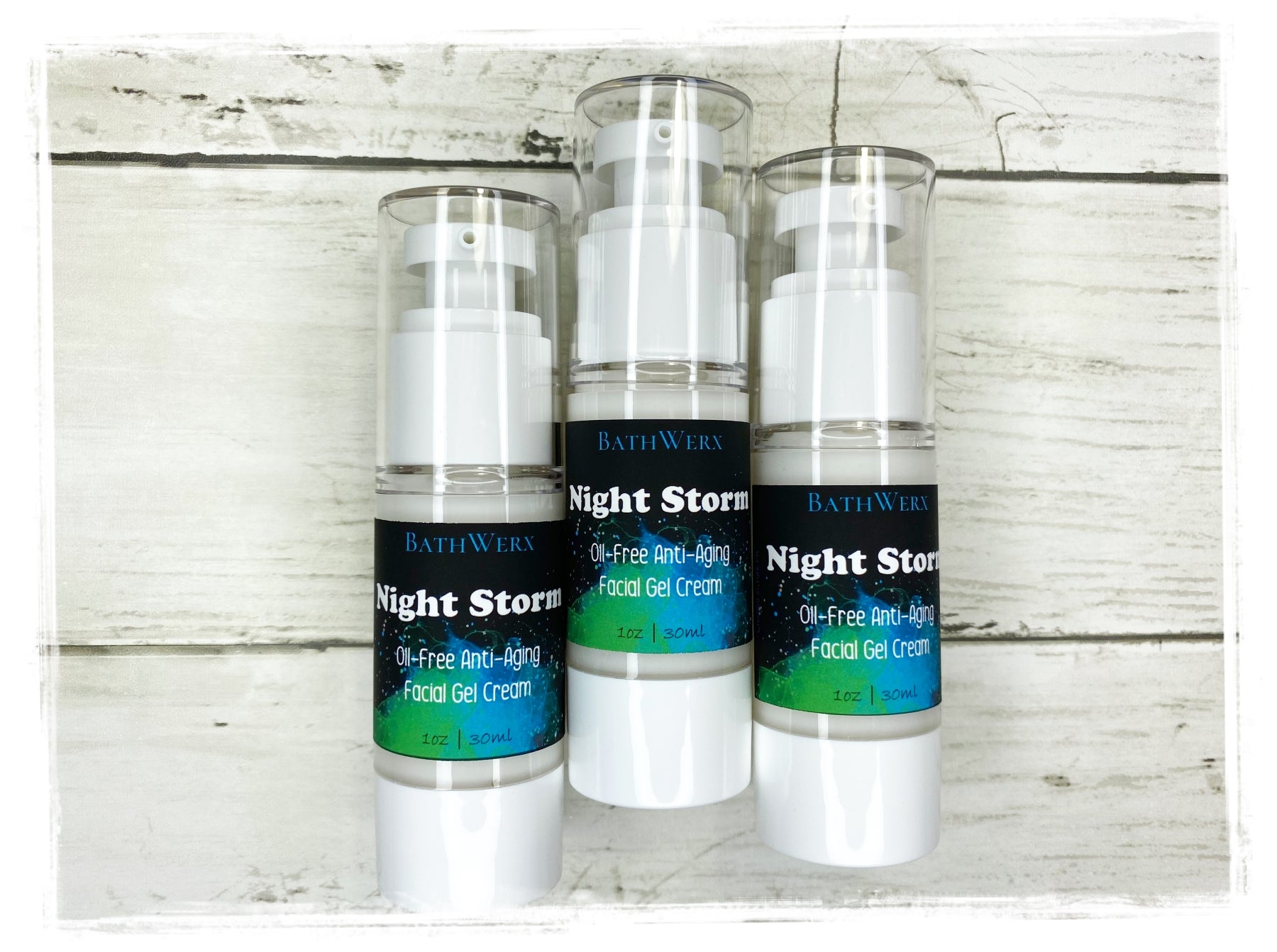 Night Storm Oil-Free Anti-Aging Facial Gel Cream